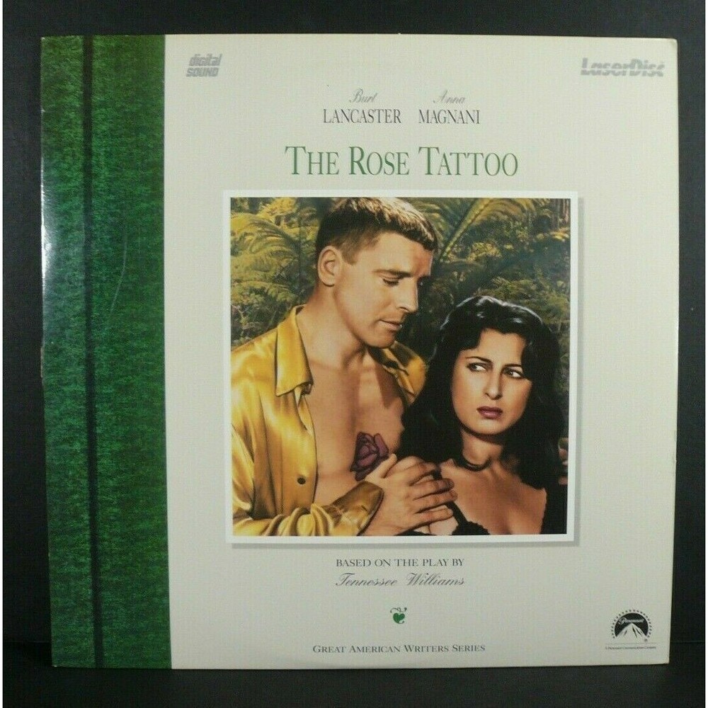 The Rose Tattoo - Burt Lancaster, Anna Magnani 1955 - Laser Disc - Vintage